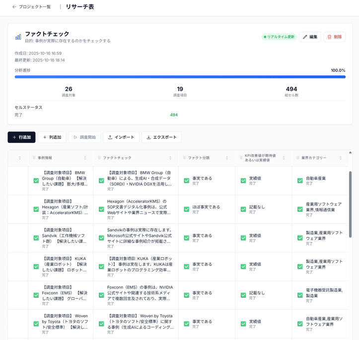 Research & ClassifAIのスクリーンショット